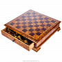 Шахматный ларец из капа с фигурами из янтаря "Эстетика", фотография 12. Интернет-магазин ЛАВКА ПОДАРКОВ
