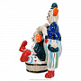Керамическая статуэтка "Клоун в тазике", фотография 3. Интернет-магазин ЛАВКА ПОДАРКОВ