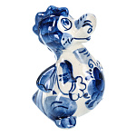  ГЖЕЛЬ Скульптура "ДРАКОН" гоша h=7,5 см