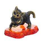 0045819/691 Сувенир Котик игривый  Сувенир (коньячный)