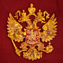 Панно янтарное "Герб РФ" 40х40 см, фотография 1. Интернет-магазин ЛАВКА ПОДАРКОВ