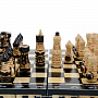 Шахматы деревянные резные "Дорожные" 30х30 см, фотография 6. Интернет-магазин ЛАВКА ПОДАРКОВ