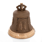0039507/1072-матовый КОЛОКОЛ "ПЕТР И ФЕВРОНИЯ" СРЕДНИЙ вес 1кг