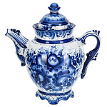 0072902 ГЖЕЛЬ  ЧАЙНИК 3л  в коб 29*15*32 см