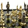 Шахматы из камня с бронзовыми фигурами "Русские" 32х32 см, фотография 8. Интернет-магазин ЛАВКА ПОДАРКОВ