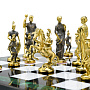 Шахматы из камня "Римские" 39х39 см, фотография 11. Интернет-магазин ЛАВКА ПОДАРКОВ