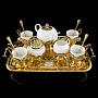 Чайный сервиз на 4 персоны "Ландыш". Златоуст, фотография 1. Интернет-магазин ЛАВКА ПОДАРКОВ