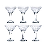 0053044  ГХСЗ G410 Набор 6 бокалов для мартини, 190 мл "Вдохновение" 3