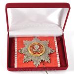 0016167-Х Фалеристика ЗВЕЗДА Ордена Св.Екатерины граненая с хрусталем Swarovski в ПУ