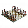Шахматы со стеклянным полем и оловянными фигурами "Бородино", фотография 4. Интернет-магазин ЛАВКА ПОДАРКОВ
