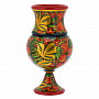 Ваза-кубок "Ягоды". Хохлома, фотография 2. Интернет-магазин ЛАВКА ПОДАРКОВ