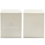 0024996/белый Футляр под подстаканник с ложкой ВЕРТИКАЛЬНЫЙ белый