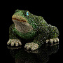 Скульптура с хрустальными стразами "Лягушка", фотография 5. Интернет-магазин ЛАВКА ПОДАРКОВ