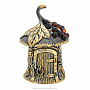 Колокольчик с янтарем "Домик гнома", фотография 2. Интернет-магазин ЛАВКА ПОДАРКОВ