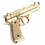 Деревянная игрушка "Пистолет Беретта", фотография 2. Интернет-магазин ЛАВКА ПОДАРКОВ
