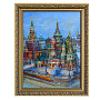 Картина "Московский кремль. Храм Василия Блаженного" 30х40 см, фотография 5. Интернет-магазин ЛАВКА ПОДАРКОВ