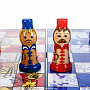 Шахматы деревянные "Гжель/Хохлома", фотография 7. Интернет-магазин ЛАВКА ПОДАРКОВ