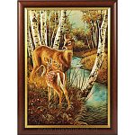 25361/60*80см Картина янтарная "В лесу" 