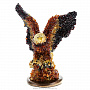 Скульптура из янтаря "Гордый орел", фотография 2. Интернет-магазин ЛАВКА ПОДАРКОВ