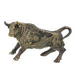 0055598 Бронза  скульптура  БЫК 11*4см