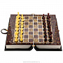 Шахматный ларец с инкрустацией из янтаря "Книга с гербом", фотография 11. Интернет-магазин ЛАВКА ПОДАРКОВ