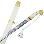 0074784 Оружие сувенирное ШАШКА "ЕСАУЛ" БЕЛАЯ