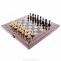 Шахматы с инкрустацией и фигурами из янтаря "Арабески-Тина" 56х56 см, фотография 6. Интернет-магазин ЛАВКА ПОДАРКОВ
