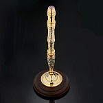 0040041 Серебро 875* НАБОР РЮМОК 2 шт гравировка, чернение серебра в П/У