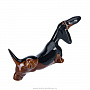 Фарфоровая статуэтка собаки "Такса", фотография 5. Интернет-магазин ЛАВКА ПОДАРКОВ