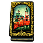 200930 Лаковая миниатюра Шкатулка "Москова" 10*05 см 6,058