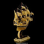 Скульптура из натурального янтаря "Корабль", фотография 3. Интернет-магазин ЛАВКА ПОДАРКОВ