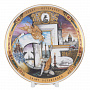 Сувенирная Тарелка "Санкт-Петербург". Средняя, фотография 2. Интернет-магазин ЛАВКА ПОДАРКОВ