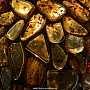 Комплект из двух настольных ламп из янтаря и бронзы, фотография 4. Интернет-магазин ЛАВКА ПОДАРКОВ