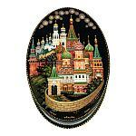 Шкатулка с художественной росписью "Москва"