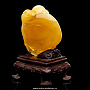 Статуэтка из натурального янтаря "Будда", фотография 4. Интернет-магазин ЛАВКА ПОДАРКОВ