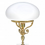 Настольная лампа из натурального камня. Белый мрамор, фотография 3. Интернет-магазин ЛАВКА ПОДАРКОВ