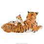 Керамическая скульптура "Тигрица с тигрятами", фотография 6. Интернет-магазин ЛАВКА ПОДАРКОВ