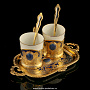 Кофейный набор на 2 персоны "Лазурит". Златоуст, фотография 3. Интернет-магазин ЛАВКА ПОДАРКОВ
