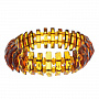 Браслет из натурального янтаря "Мандарины", фотография 3. Интернет-магазин ЛАВКА ПОДАРКОВ