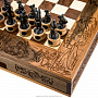 Шахматы деревянные с металлическими фигурами "Ледовое побоище", фотография 7. Интернет-магазин ЛАВКА ПОДАРКОВ