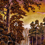 Картина янтарная "Осень" 60х80 см, фотография 2. Интернет-магазин ЛАВКА ПОДАРКОВ
