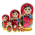 Матрешка "Семеновская" 8 мест
