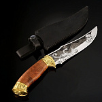 0052647 Оружие сувенирное Нож "Скорпион",рук-дерево,ножны кожа П/У