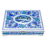 0070175  Хохлома Шкатулка для документов ЗИМА 33*24см  Р 15