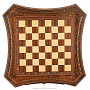 Шахматы деревянные резные в ларце "Восьмиугольные", фотография 11. Интернет-магазин ЛАВКА ПОДАРКОВ
