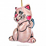 Статуэтка подвесная "Кот с бантом", фотография 2. Интернет-магазин ЛАВКА ПОДАРКОВ