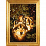 Янтарная картина "Волки", фотография 1. Интернет-магазин ЛАВКА ПОДАРКОВ