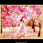 Картина "Цветущий сад" Swarovski, фотография 1. Интернет-магазин ЛАВКА ПОДАРКОВ