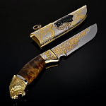 0044833/ФР Златоуст НОЖ "Пантера"украшенный цельномет. в П/У