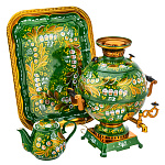 200740 Самовар электрический "ЛАНДЫШ" 5 л, прямоуг поднос